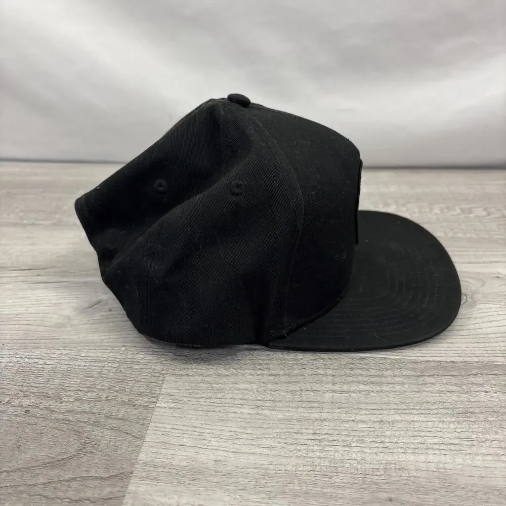 Quiksilver California Round Logo Hat, Black OSFM